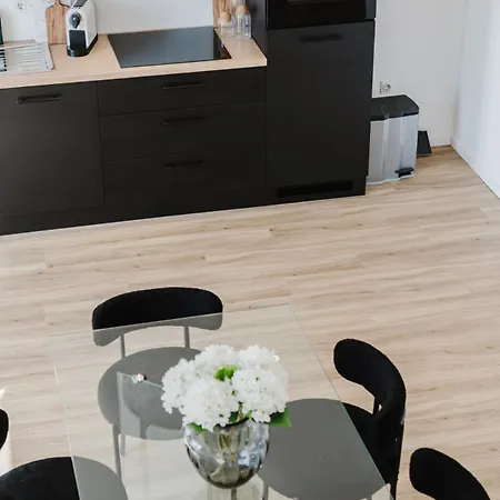 公寓 2 Bedroom Penthouse Loft - Whirlpool - Terrasse - Wifi - Zentral - Kueche - Kaffee - Parkhaus