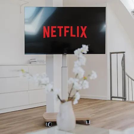 2 Bedroom Penthouse Loft - Whirlpool - Terrasse - Wifi - Zentral - Kueche - Kaffee - Parkhaus